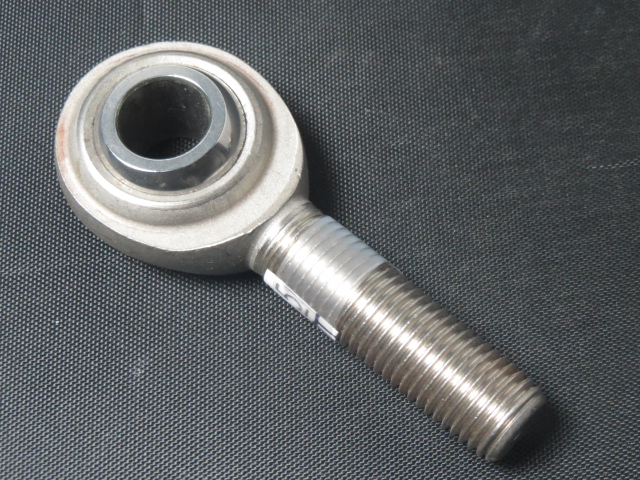 (image for) 1/4-28 STAINLESS 2PC ROD END -TEFLON LINED - Click Image to Close